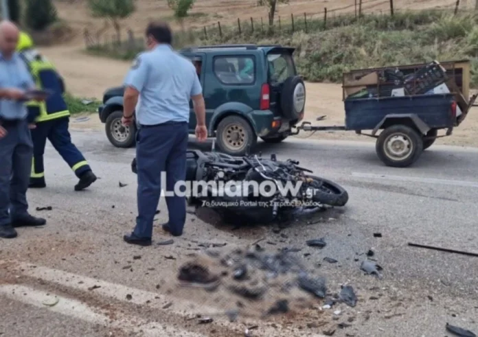 Λαμία: Σοβαρό τροχαίο στα Λουτρά Υπάτης – «Από θαύμα ζούμε»