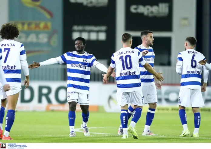 Ατρόμητος – Λεβαδειακός 2-1: Σούπερ ανατροπή με Καρλίτος και Φαν Βέερτ