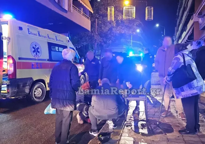 Λαμία: Τροχαίο ατύχημα με ντελιβερά που παρέσυρε πεζή ηλικιωμένη