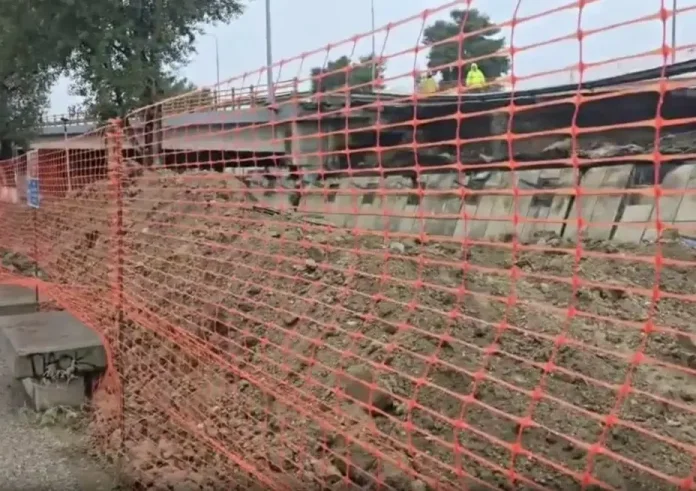 Θεσσαλονίκη: Κατέρρευσε η γέφυρα Δενδροποτάμου