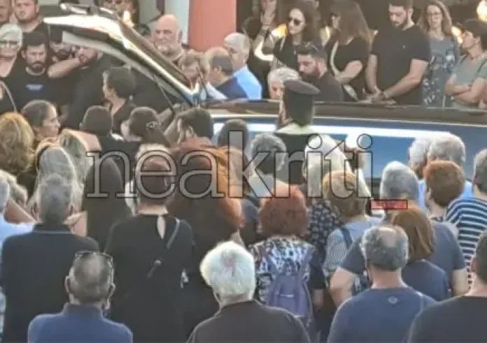 Θρήνος στην κηδεία του 36χρονου Γιώργου που έπεσε νεκρός από μπαλωθιές που έριξε ο μπατζανάκης του