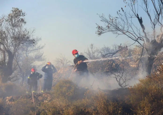 Ήχησε 112 για πυρκαγιά στην Σαρωνίδα Αττικής, κλείνει η Αθηνών-Σουνίου. Πού αλλού μαίνονται φωτιές