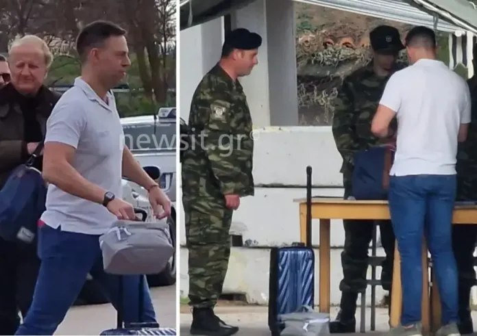 Ο Στέφανος Κασσελάκης παρουσιάστηκε στο στρατόπεδο στη Θήβα