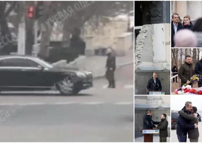 Καρέ-καρέ η στιγμή της επίθεσης κοντά στο κονβόι του Ζελένσκι, ανέλαβε την ευθύνη η Μόσχα