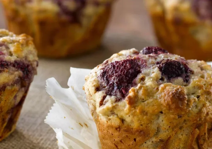 Muffins με γιαούρτι στο Air Fryer