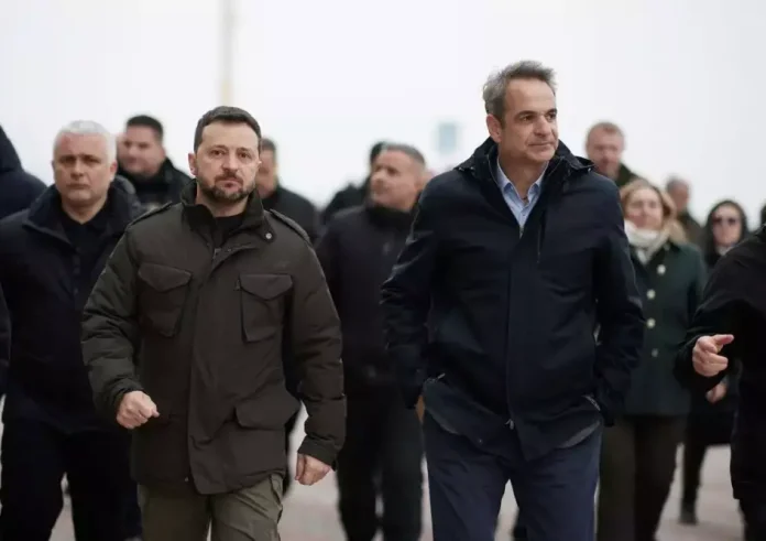 Το ευχαριστώ του Ζελένσκι στον Μητσοτάκη: Γενναία η επίσκεψή σου στην Οδησσό