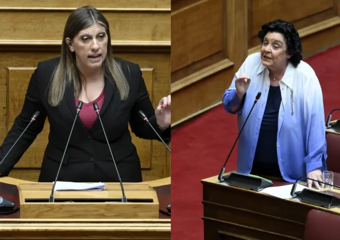 Κωνσταντοπούλου για Κανέλλη: Ζει σε βίλα και δεν πατάει στην Βουλή