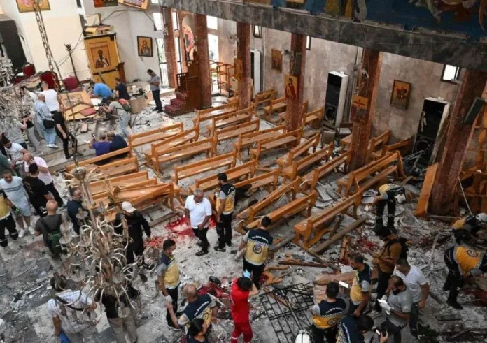 Δαμασκός: Τουλάχιστον 25 νεκροί σε τρομοκρατική επίθεση σε ελληνορθόδοξη εκκλησία