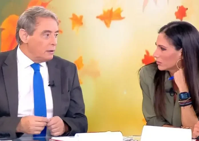 Ανθή Βούλγαρη για τον χορό Μπισμπίκη – Παππά: «Τόσο cheek to cheek; Και το φιλί στο τέλος;»