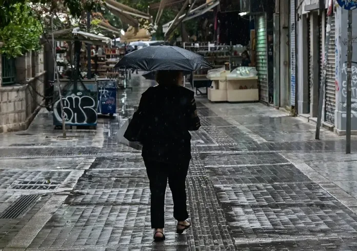 Κακοκαιρία: Σφοδρή βροχόπτωση στην Αθήνα – Χάρτες δείχνουν την πορεία της έως την Παρασκευή