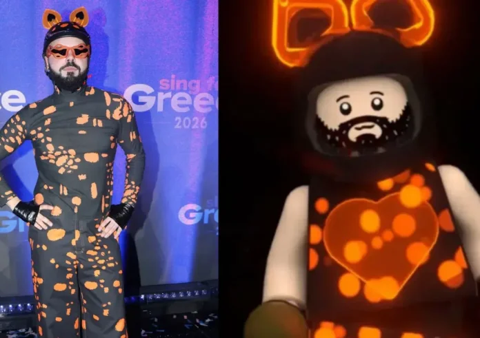 Eurovision 2026: Ο Akylas «χτίζει» το δρόμο προς την κορυφή και έγινε lego