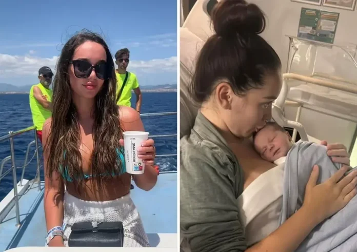 Πήγε στο νοσοκομείο για «στομαχικό ιό» και βγήκε με μωρό στην αγκαλιά