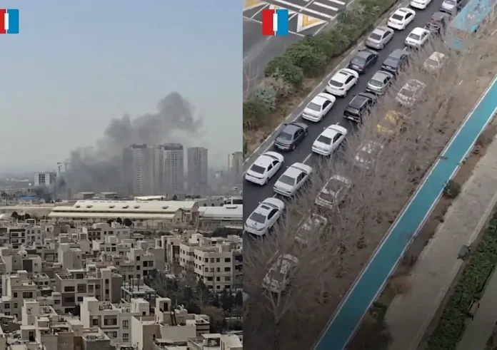 «Έμφραγμα» στην Τεχεράνη: Μαζική έξοδος πολιτών και ουρές χιλιομέτρων στα βενζινάδικα