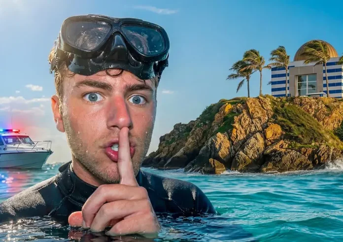 Θρίλερ για γνωστό YouTuber: Τρύπωσε στο «νησί της ακολασίας» του Επστάιν και τώρα τον πολιορκούν μαύρα SUV