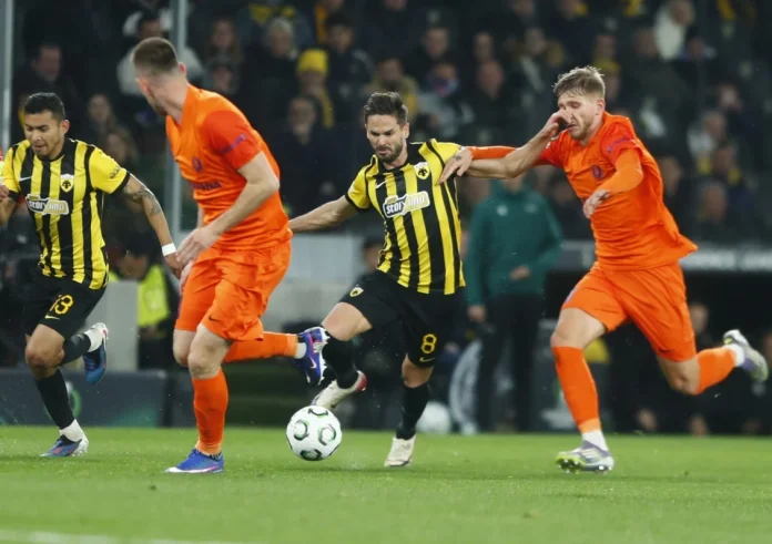 ΑΕΚ: Πρώτη πρόκριση στους «8» του Conference League παρά την ήττα από την Τσέλιε