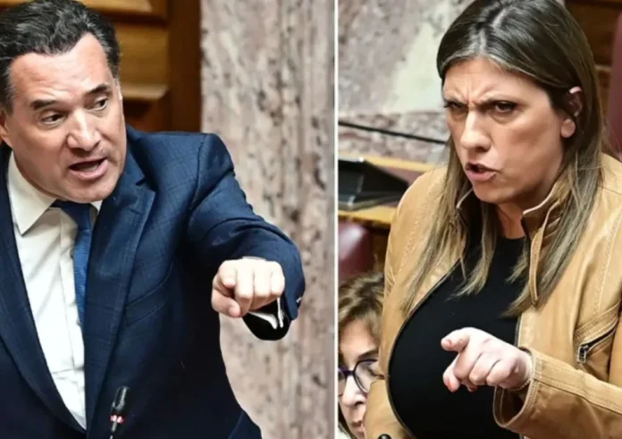 Αγριος καβγάς Γεωργιάδη με Κωνσταντοπούλου στη Βουλή: Με βιντεοσκοπεί, η καταγγελία του υπουργού
