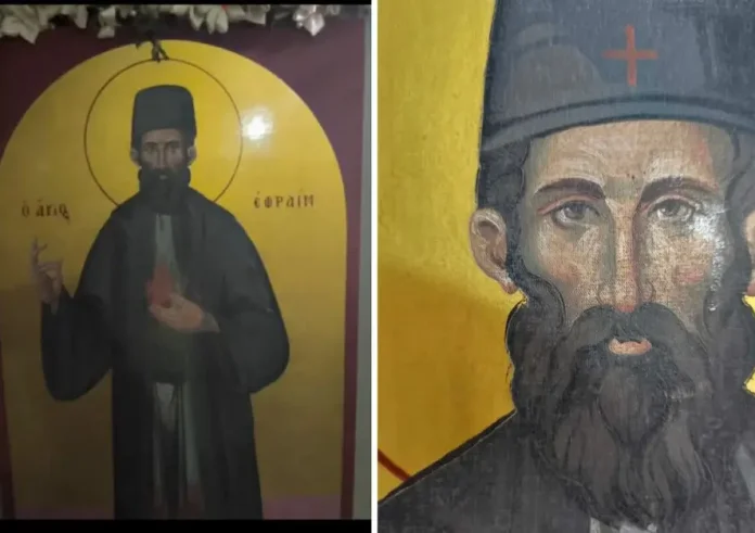 Θαυματουργή εικόνα του Αγίου Εφραίμ: Μαρτυρίες και συγκίνηση στο Νοσοκομείο Καλύμνου