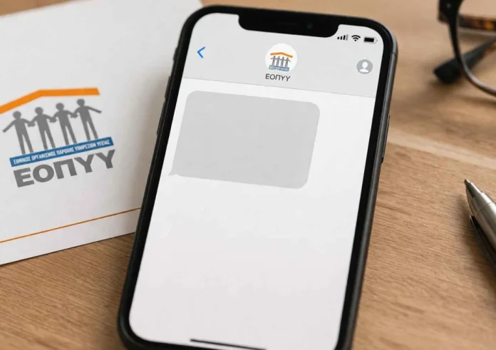 ΕΟΠΥΥ: Προειδοποίηση για παραπλανητικά SMS – Πώς να προστατευτείτε