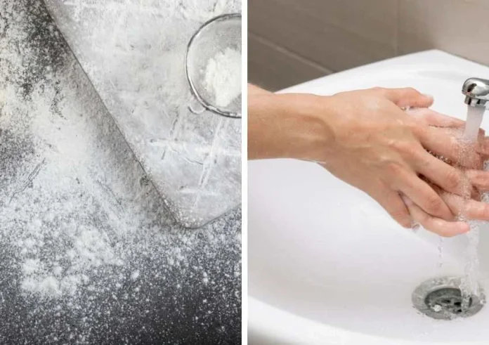 Το κόλπο με το ξύδι και τη μαγειρική σόδα που εξαφανίζει τα άλατα από τη βρύση σε δευτερόλεπτα