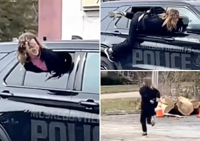 Μίσιγκαν: Γυναίκα διαφεύγει από περιπολικό. Η απίθανη απόδραση που έγινε viral