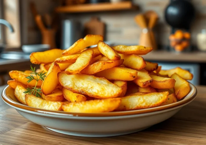 Το απόλυτο μυστικό για τέλεια τραγανές πατάτες με απλά υλικά που έχετε ήδη στο σπίτι σας!