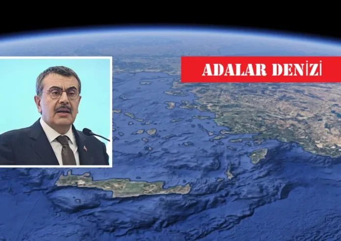 Τούρκος υπουργός Παιδείας προτείνει αλλαγή ονομασίας του Αιγαίου: «Θάλασσα των Νησιών» αντί για «Αιγαίο»
