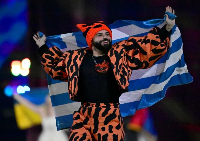 Eurovision 2026: Το συγκινητικό μήνυμα του Ακύλα από τη Βιέννη μετά τη 10η θέση με το 'Ferto'