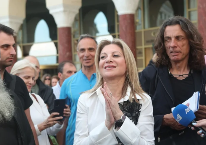 Νέο κόμμα «Ελπίδα για τη Δημοκρατία»: Η Μαρία Καρυστιανού παρουσίασε το πρόγραμμα της στη Θεσσαλονίκη