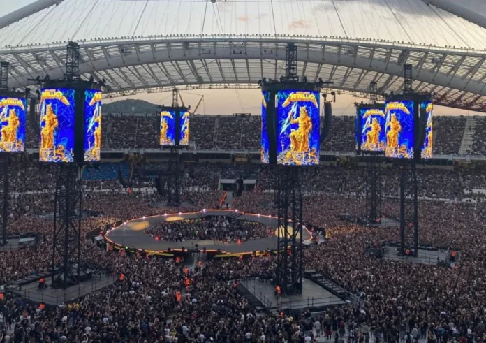 Metallica στην Αθήνα: Ρεκόρ 90.000 θεατών και το «ευχαριστώ» της μπάντας. Ο σεισμός που προκάλεσαν
