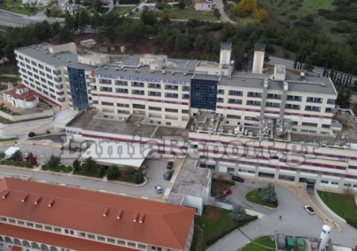 Νοσοκομείο Λαμίας: Ασθενής ανέβηκε στην ταράτσα και απειλούσε να αυτοκτονήσει