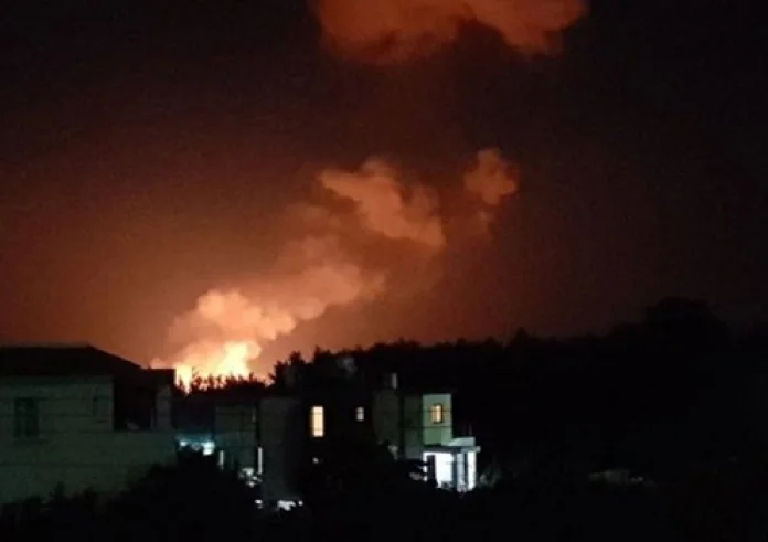 Εκρήξεις σε αποθήκη πυρομαχικών στα κατεχόμενα με τραυματίες - Βίντεο ντοκουμέντο
