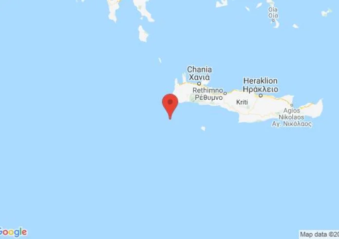Σεισμός τώρα 4 Ρίχτερ στην Παλαιοχώρα Χανίων