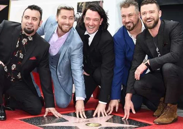 Αστέρι στη Λεωφόρο του Χόλιγουντ πήραν οι NSYNC, η μπάντα του Τίμπερλεϊκ