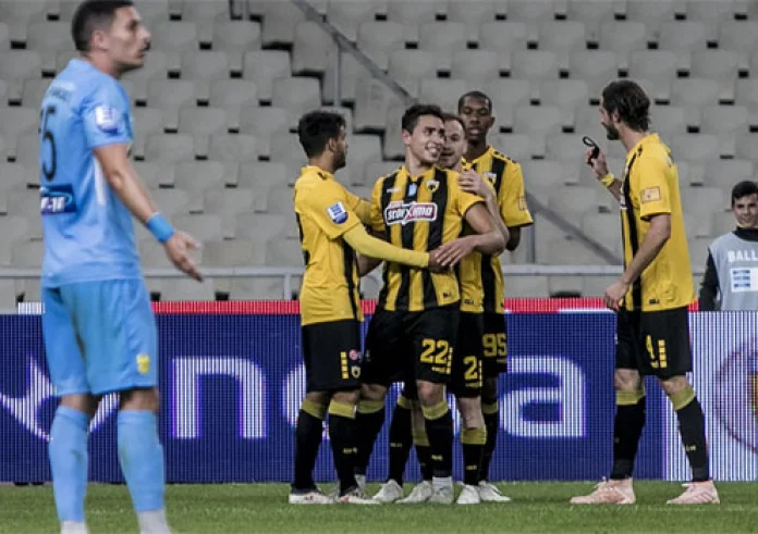 Καταιγιστική η ΑΕΚ νίκησε 4-0 τον Άρη