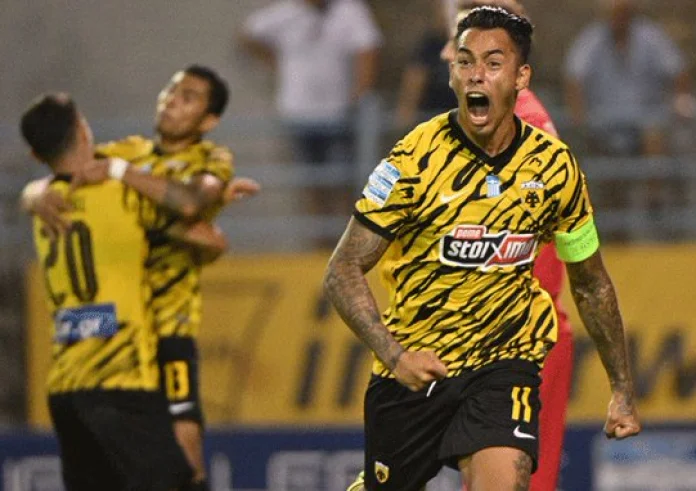Λαμία – ΑΕΚ 0-3: Με πρωταγωνιστή τον Αραούχο η Ένωση απέδρασε με το διπλό
