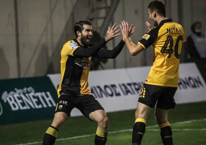 Επέστρεψε στις νίκες η ΑΕΚ: 4-3 τον Απόλλωνα Σμύρνης