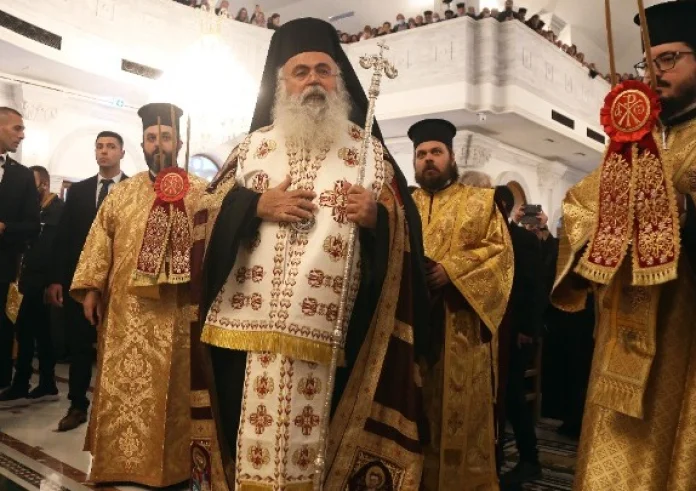 Κύπρος: Με μεγαλοπρέπεια η τελετή ενθρόνισης του νέου Αρχιεπισκόπου Γεωργίου