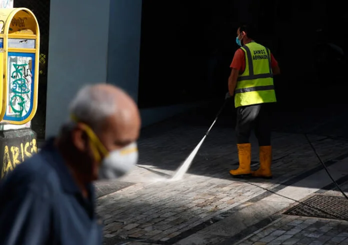 Η γεωγραφική κατανομή των 901 κρουσμάτων covid-19. 219 στην Αττική, 159 στην Θεσσαλονίκη