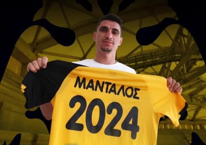 Έως το 2024 στην ΑΕΚ ο Μάνταλος