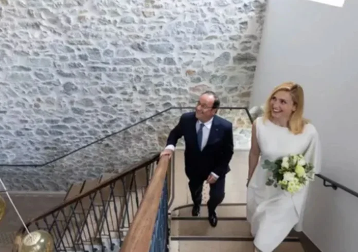 Ο Φρανσουά Ολάντ παντρεύτηκε τη Ζουλί Γκαγιέ