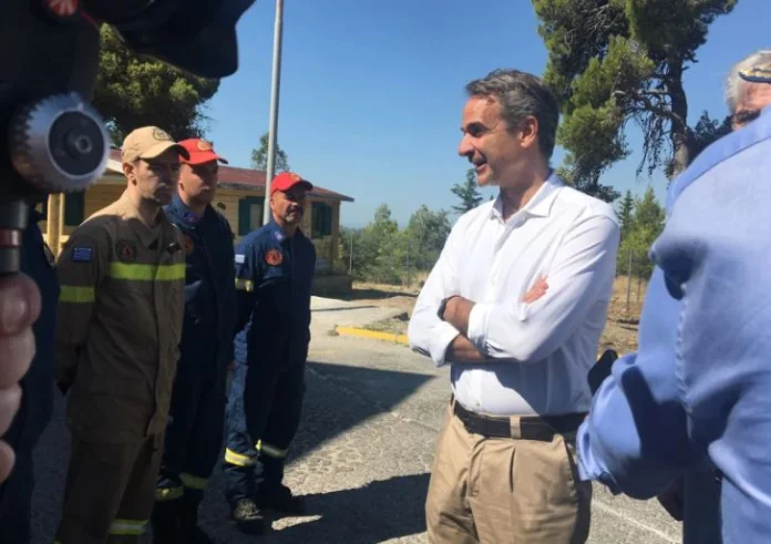 Στο Παίδων Πεντέλης ο Κυριάκος Μητσοτάκης