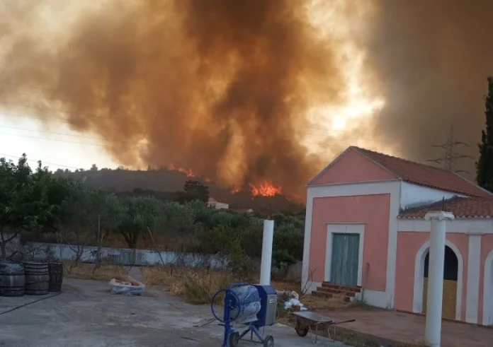 Φωτιά στη Ρόδο: Μεταβαίνει κλιμάκιο του ΕΛΓΑ για καταγραφή των ζημιών