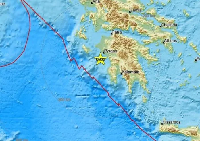 Σεισμός στον Πύργο: Διπλό χτύπημα του Εγκέλαδου μέσα σε 20 λεπτά