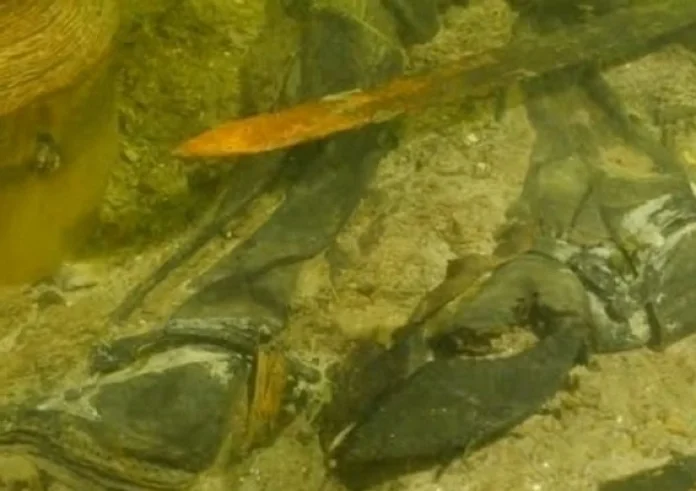 Ανακαλύφθηκε σκελετός στρατιώτη του Μεσαίωνα σε λίμνη της Λιθουανίας