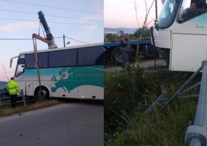 Ιωάννινα: Λιποθύμησε στο τιμόνι ο οδηγός και έχασε τον έλεγχο του λεωφορείου