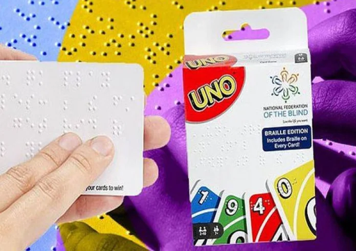 Το δημοφιλές παιχνίδι UNO τώρα και σε Braille