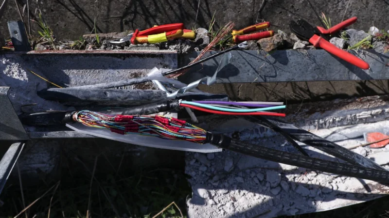 Δολιοφθορά στην τηλεδιοίκηση της γραμμής «Αθήνα - Θεσσαλονίκη»: Έκοψαν τα καλώδια σε τρία σημεία