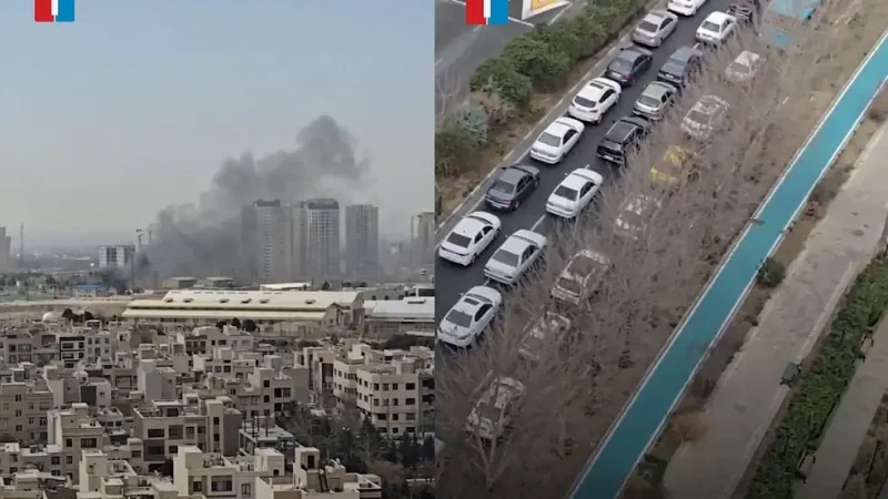 «Έμφραγμα» στην Τεχεράνη: Μαζική έξοδος πολιτών και ουρές χιλιομέτρων στα βενζινάδικα