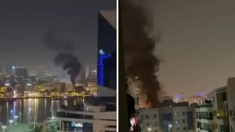 Συναγερμός στο Ντουμπάι: Φλόγες και εκρήξεις στο αμερικανικό προξενείο