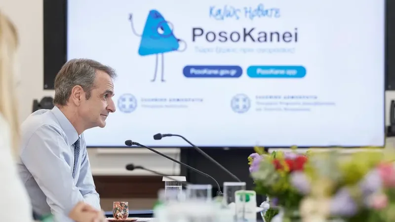 Πώς λειτουργεί η εφαρμογή PosoKanei:  Αδικαιολόγητες τιμές στην Ελλάδα, δεν μπορούν να γίνουν εύκολα ανεκτές